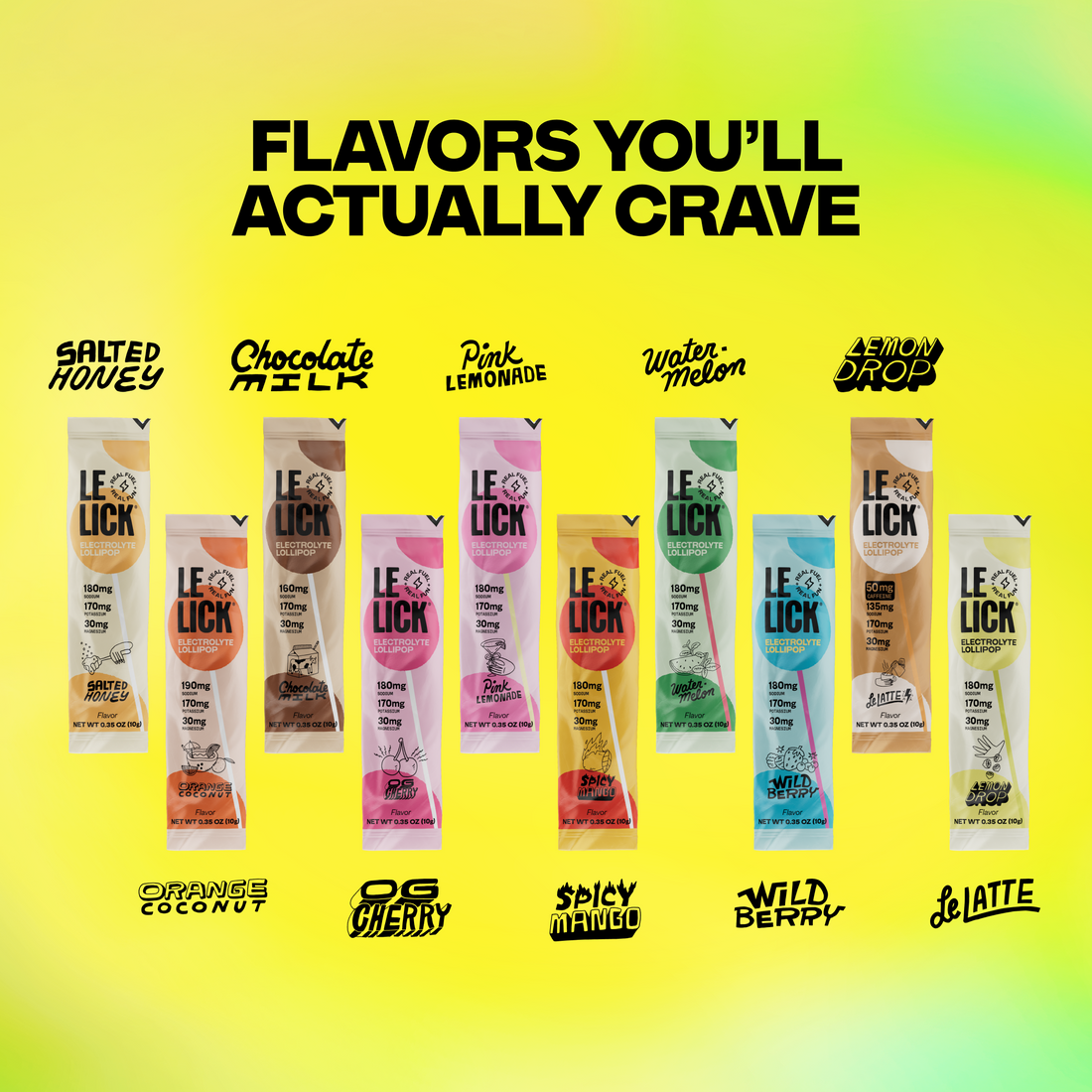 Electrolyte Lollipops