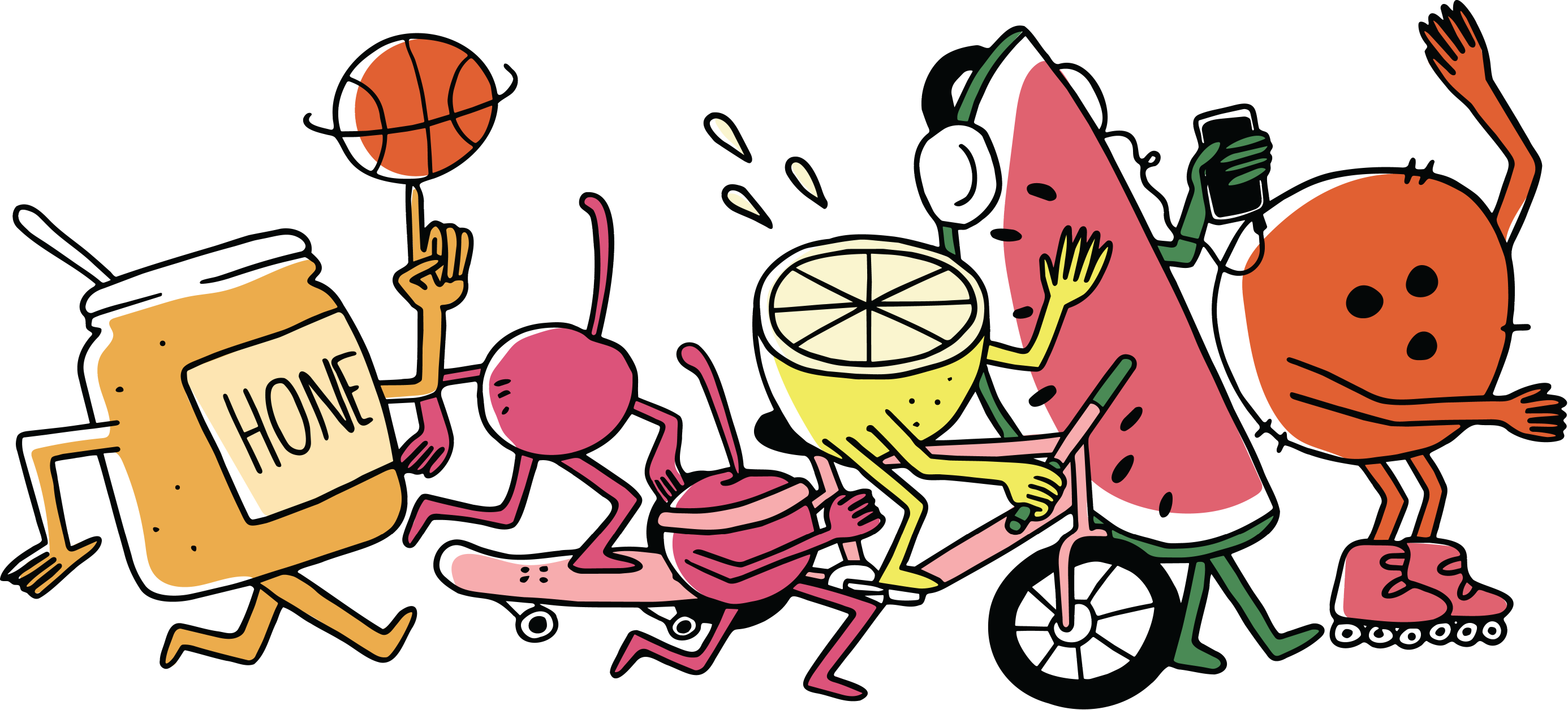 Le Lick flavor characters